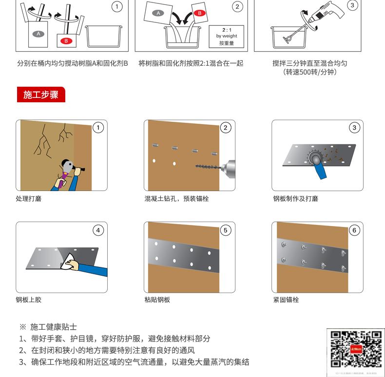 包钢赫章粘钢加固施工过程